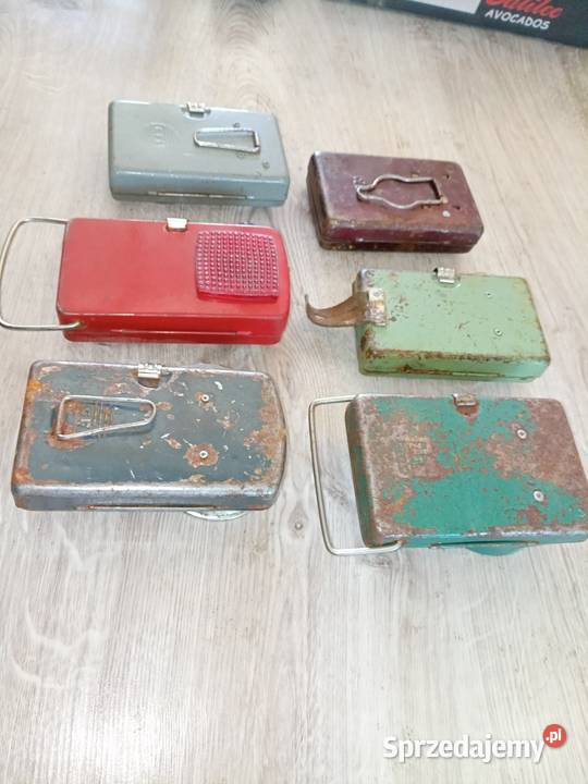 Latarka sygnałowa prl zestaw Stalowa Wola