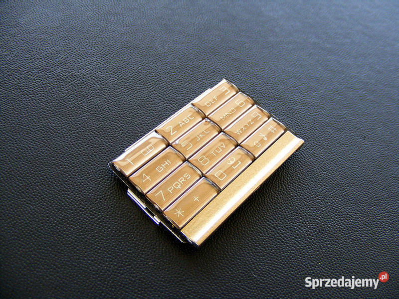 Klawiatura do telefonu Nokia 8800 Gold ARTE Łódź sprzedam