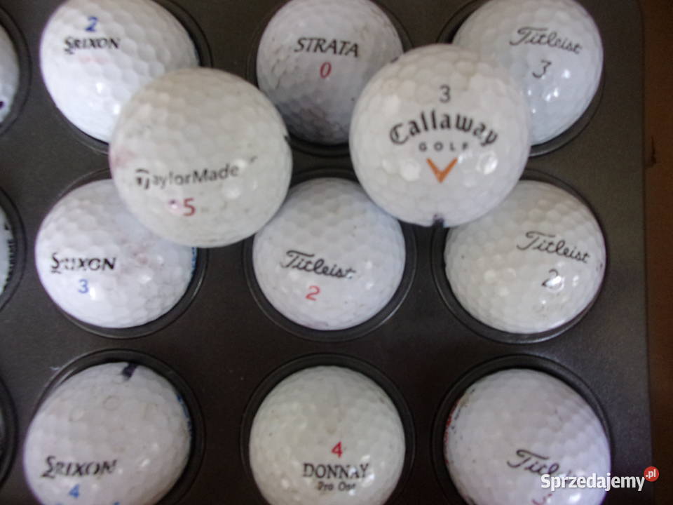 Piłki do golfa używane różne markowe 14 gra Warszawa