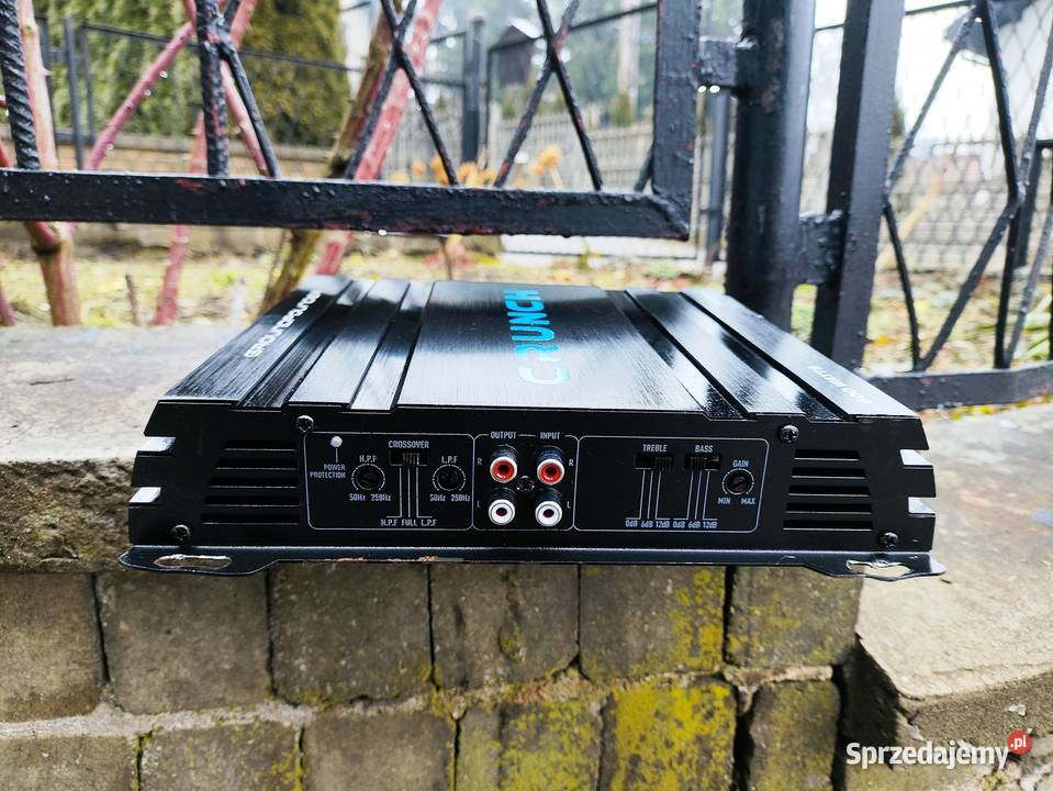 Wzmacniacz samochodowy 2 kanałowy Crunch GPX6002 Niegowonice