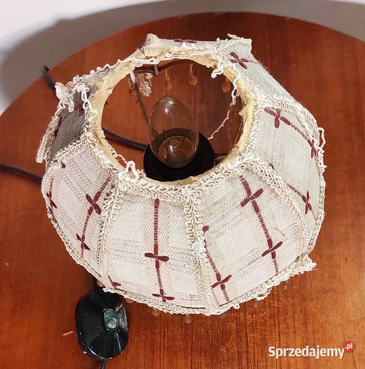 Lampa z abażurem szkło metal inny kolor Mikołów