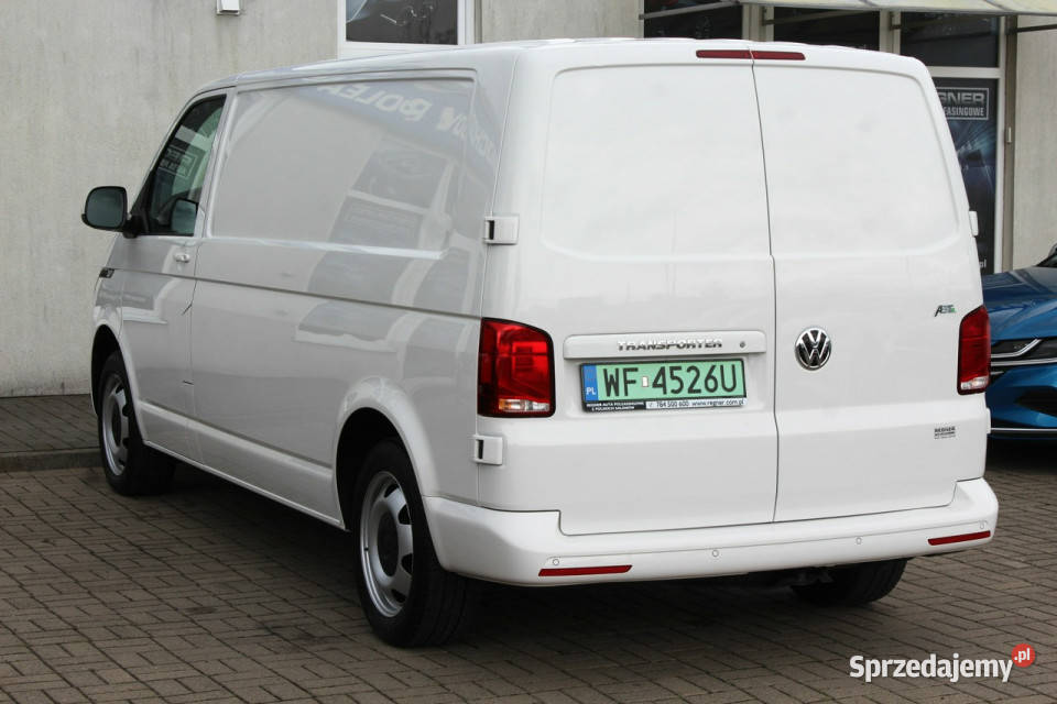 Volkswagen Transporter Długi SalonPL FV23 LED furgon Volkswagen Sokołów sprzedam