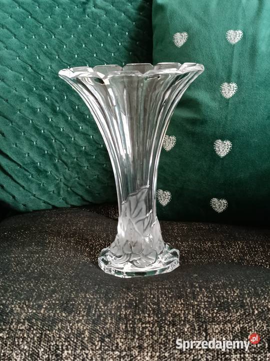 Wazon szkło kryształowe Bleikristal Germany Jastrzębie-Zdrój