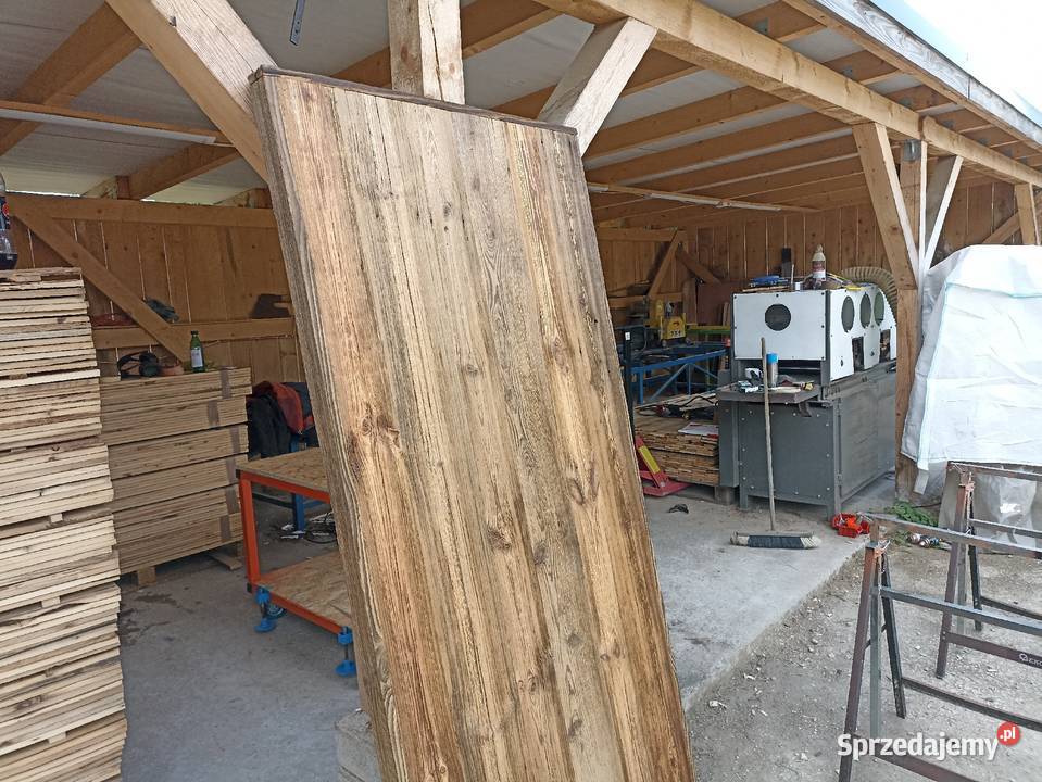 Stare drewno deski rustykalne na ścianę z Grudziądz