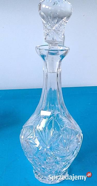 duża karafka kryształowa Bukowno