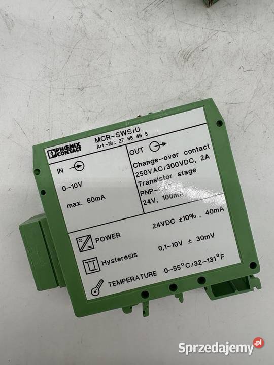 Phoenix Contact 2766465 MCRSWSU Treshold