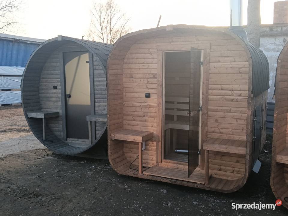 Sauna ogrodowa BECZKA 18 m Giżycko