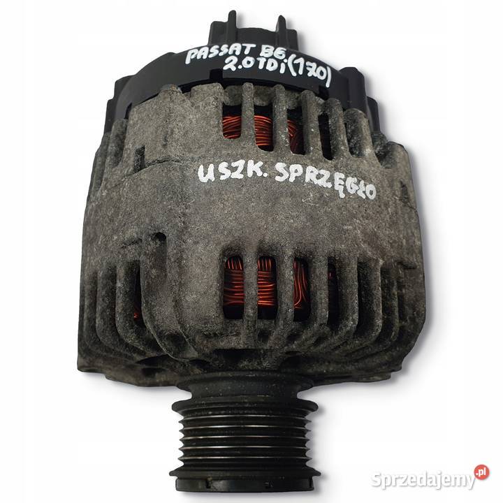 ALTERNATOR VW Golf V Passat B6 20 TDI valeo osobowe Chełm sprzedam