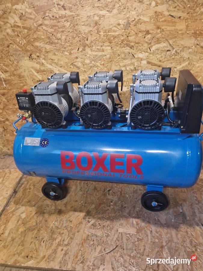 Kompresor bezolejowy 6 tłokowy mocny cichy 160L Kompresory i osprzęt wielkopolskie Głogowa
