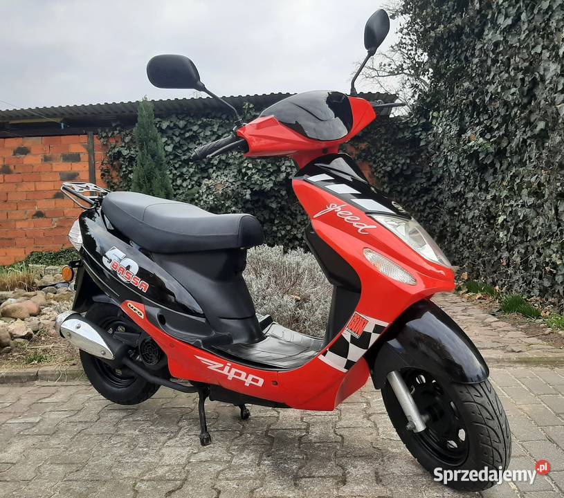 Zadbany skuter Zipp Otis 50 4t 2014r przebieg Tuczno sprzedam