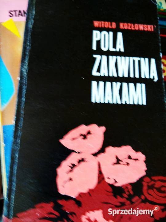 Pola zakwitną makami Fleszarowa Muskat książki Warszawa