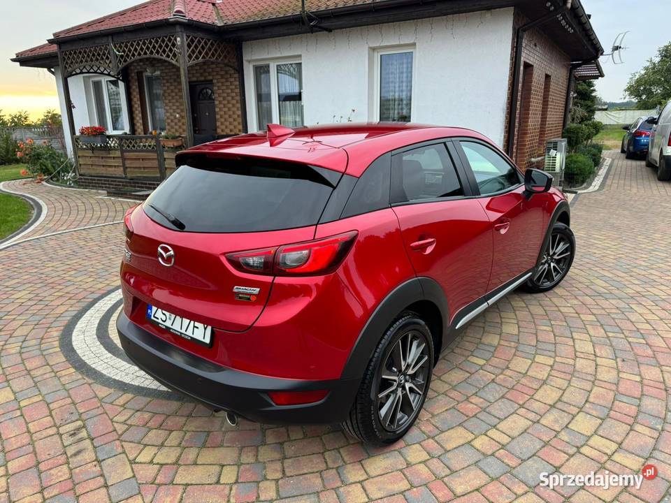 Mazda CX3 20 SKYACTIVEG o mocy 150 AUTOMAT napęd lubuskie