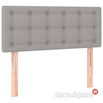 vidaXL Zagłówek do łóżka jasnoszary 100x5x7888