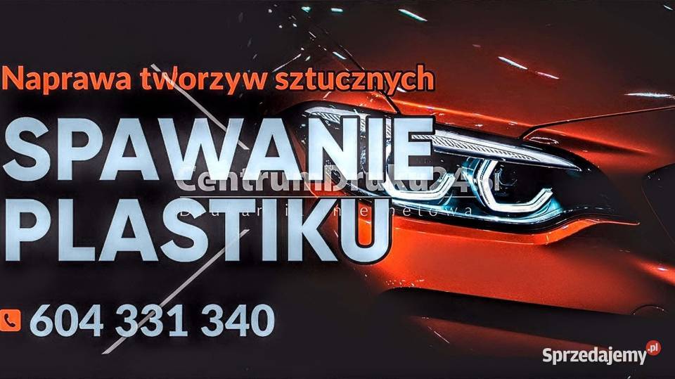 Spawanie zszywanie plastiku Naprawa tworzyw Węgierki usługi moto