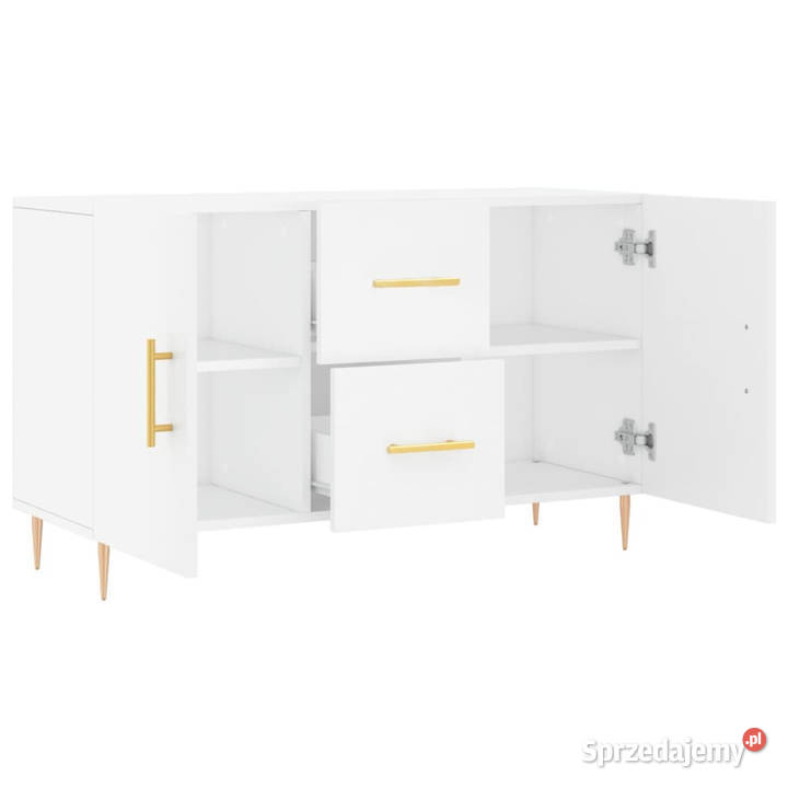 Komoda biała 100x36x60 materiał drewnopochodny mazowieckie Warszawa