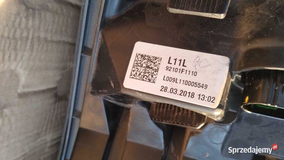 Lampa Przód Lewa Xenon Led Kia Sportage 4 IV dolnośląskie