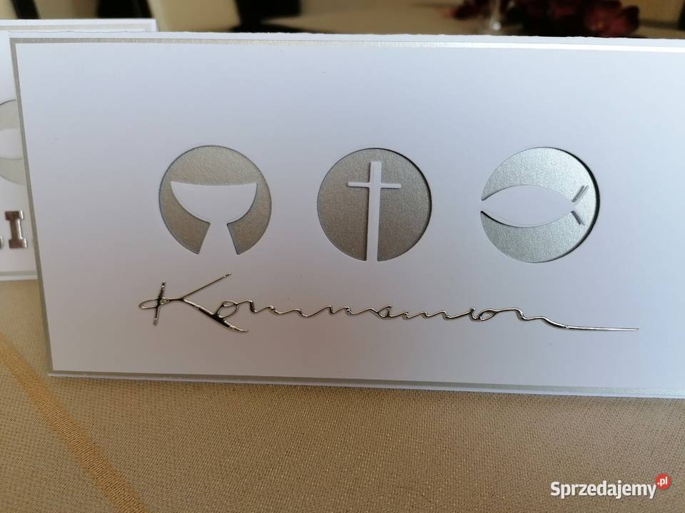 Kartka komunia Strzebiń