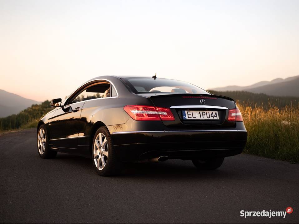 Mercedes Benz C207 EClass Coupe E200 18 CGI 184 czujnik parkowania łódzkie Łódź