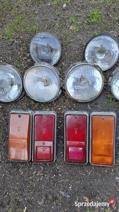 Fiat 125p wkłady lamp Zelmot Leszno