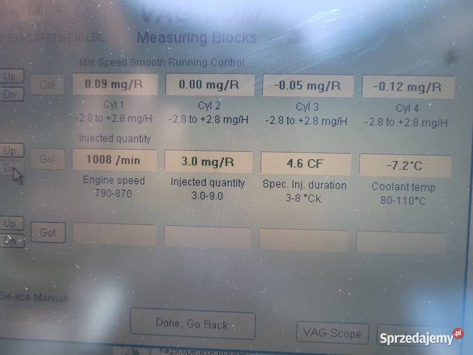 Pompowtryski 19 tdi avf awx 038130073AL podkarpackie Krosno