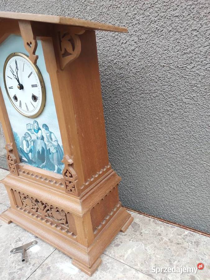 Zegar stołowy kapliczka sprawny FHS Hermle 1983r sprzedam