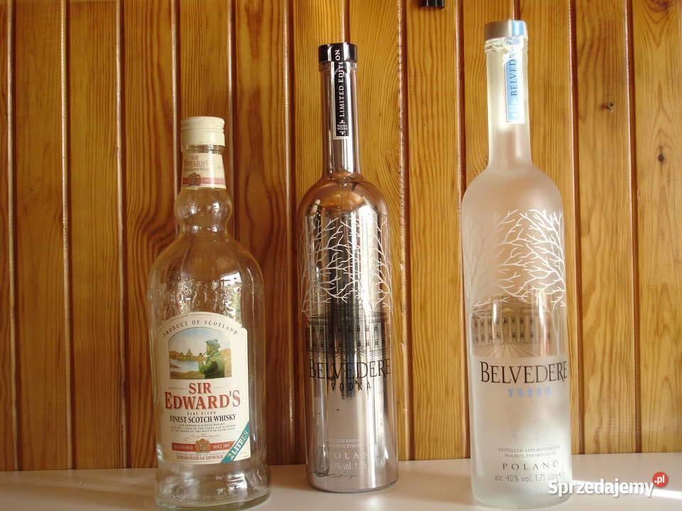 Butelki kolekcjonerskie różne sprzedam