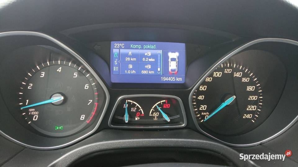 Ford Focus 2014 r Kombi TITANIUM Hak ładny