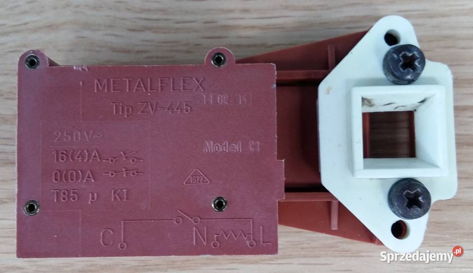 Blokada Elektro Zamek Rygiel Tip ZV445 Drzwi Gliwice