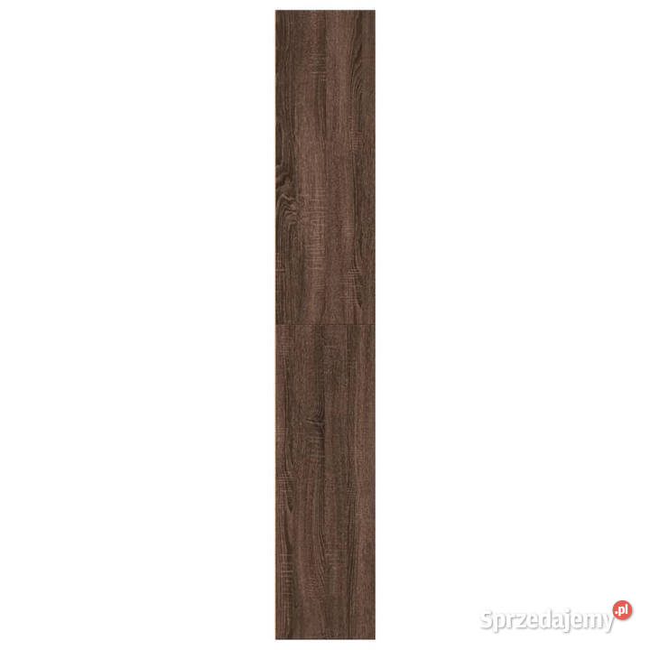 Regał na książki brązowy dąb 60x30x189 WM857923 Warszawa