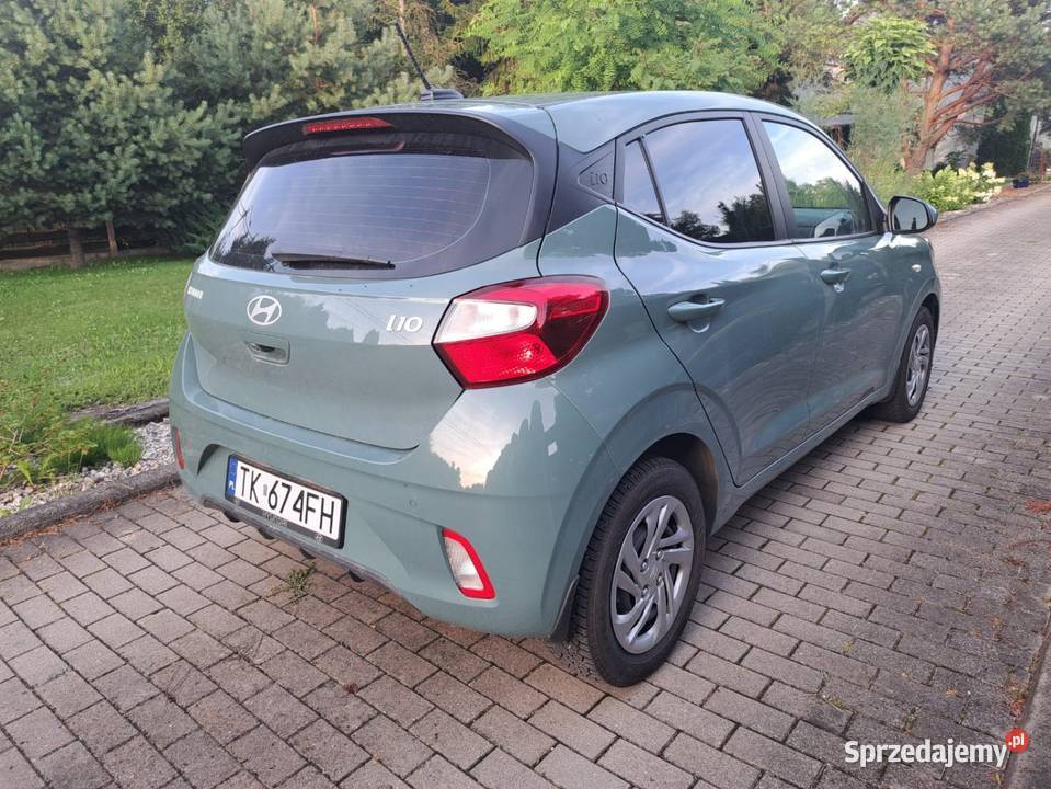 hyundai i10 2024 10 mpi 85 przebiegu świętokrzyskie Kielce sprzedam