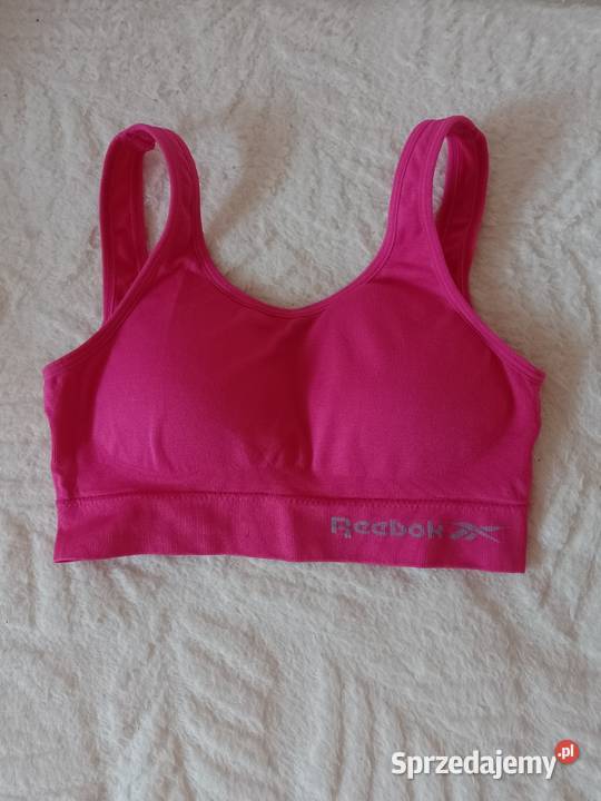 38M Reebok Różowy top fitness bokserka sportowa