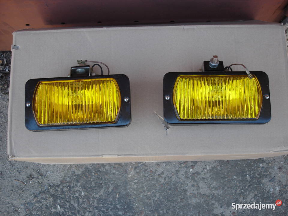 Fiat 125p 126p polonez NOWE halogeny zolte Warszawa