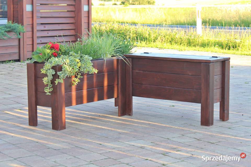 Donica Narożna W5 z Kratką Lakierowana Kraków