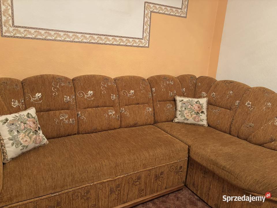 Rozkładana kanapa w stylu vintage Katowice
