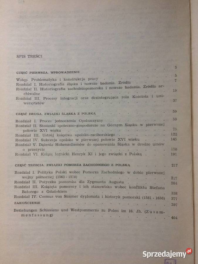 3626 Związki Śląska I Pomorza Zachodniego Z Szczecin