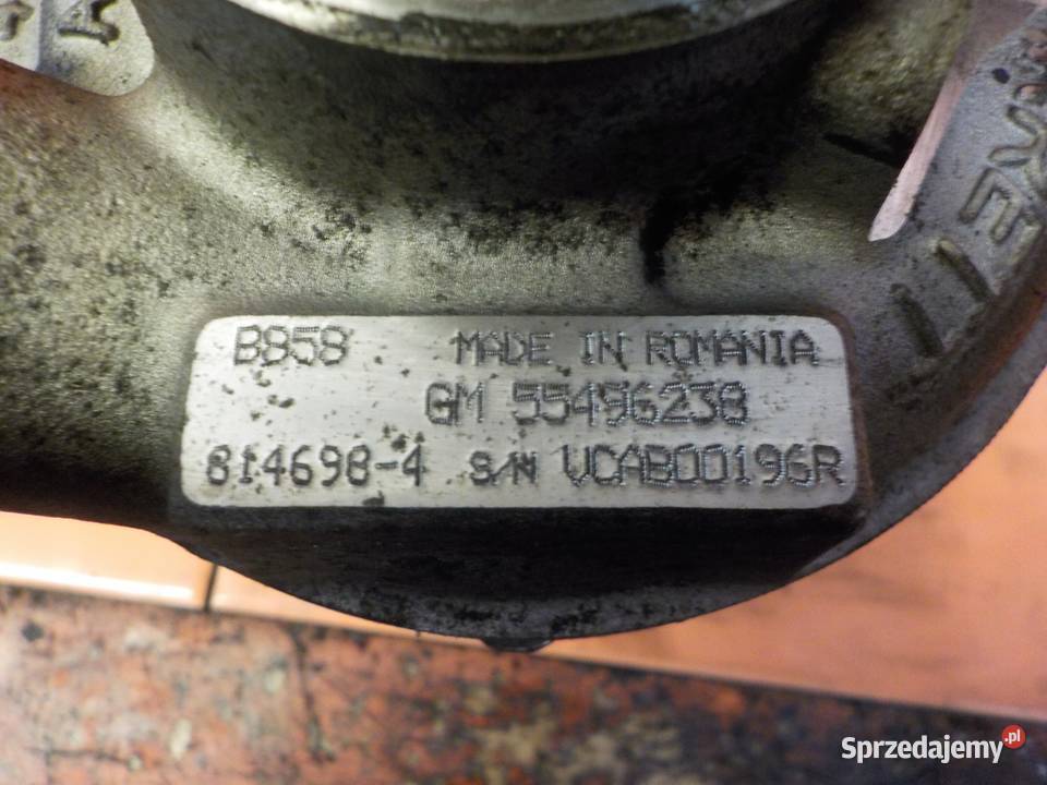 ASTRA K INSIGNIA 16 CDTI 17r 110 B16DTE turbina Suków