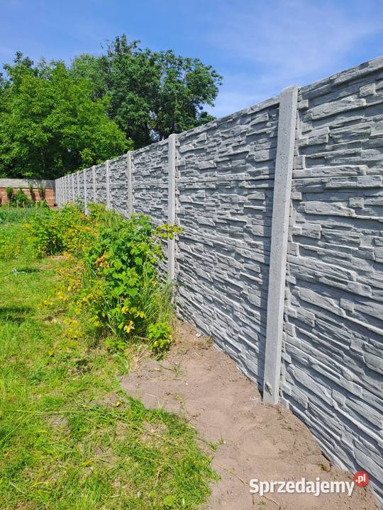 Ogrodzenia betonowe Trzebnica