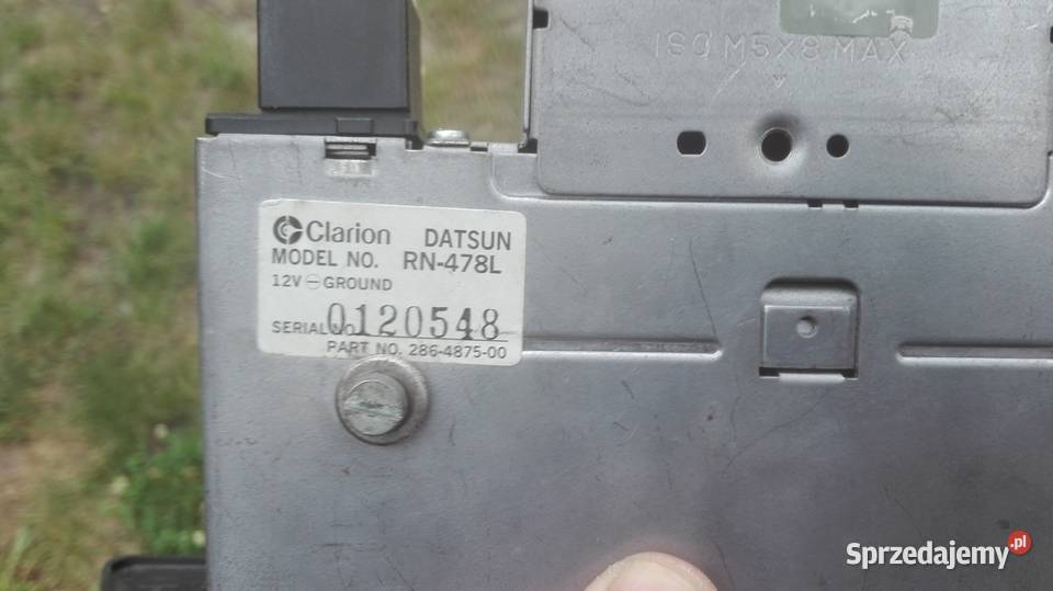 Datsun Radioodbiornik Clarion Pabianice