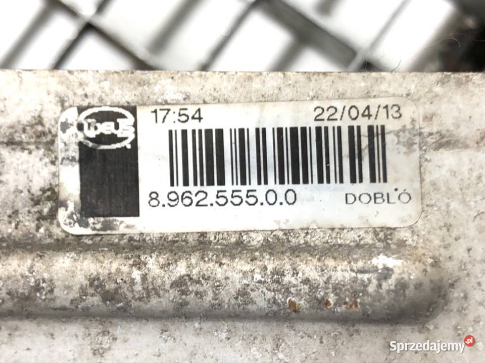 INTERCOOLER FIAT DOBLO II 896255500 16 105