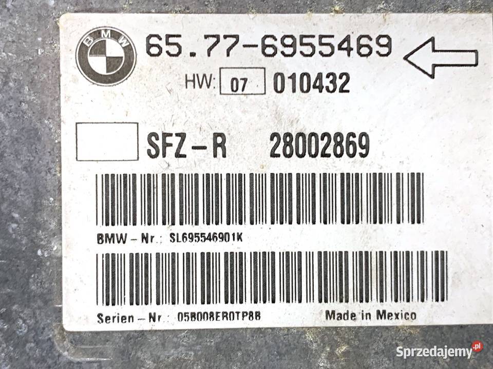 SENSOR AIRBAG BMW E64 6955469 0410 CZUJNIK podkarpackie sprzedam