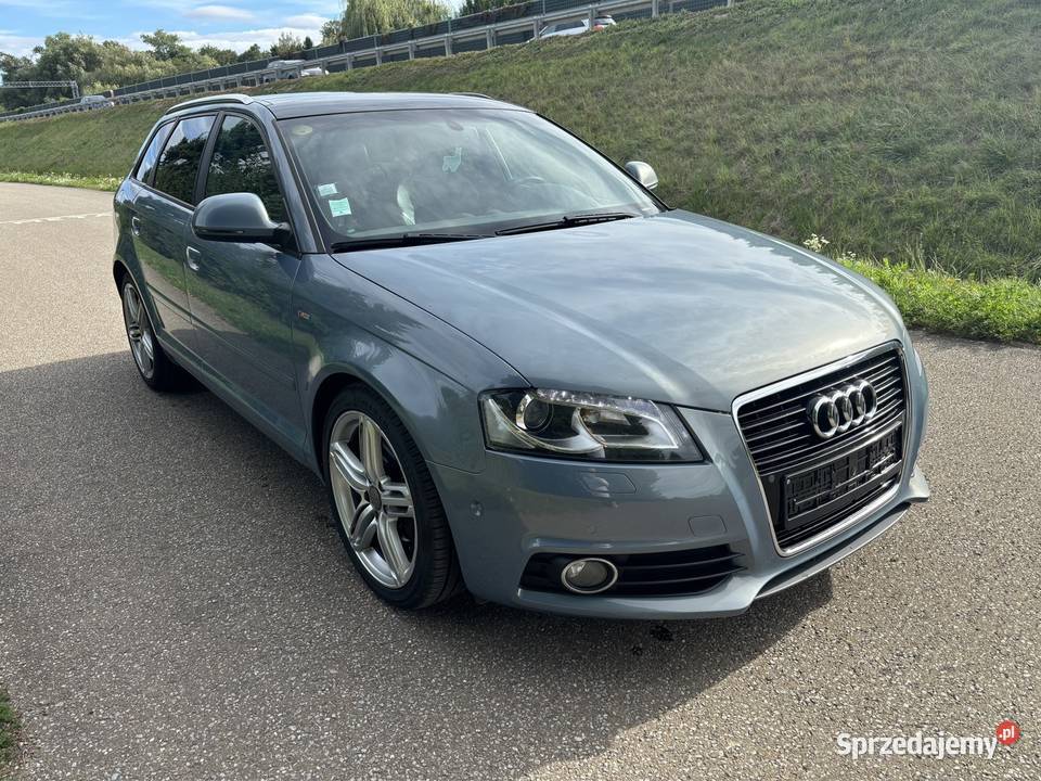 Audi A3 3x S line niski przebieg panorama xenon asystent parkowania Jarosław sprzedam