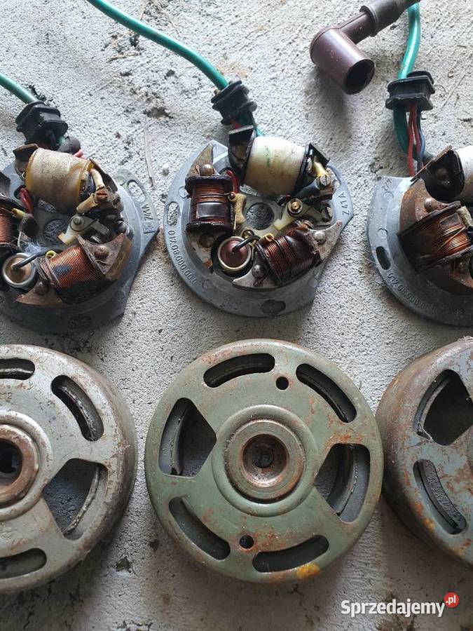 Zestaw koło magnesowe i zapłon motorynka Rzeszów