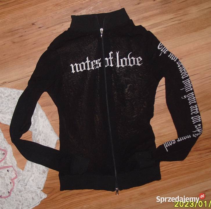 2x Siateczkowe Bluzeczki Zamek Cekiny r 3436 różowy Rawicz