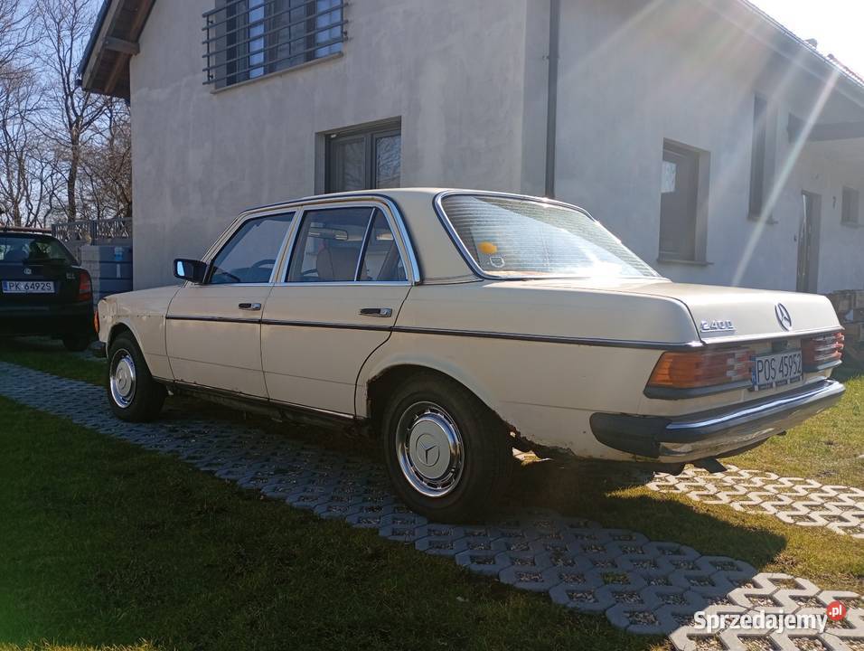 Mercedes Benz W123 240D Taxi wielkopolskie Kalisz