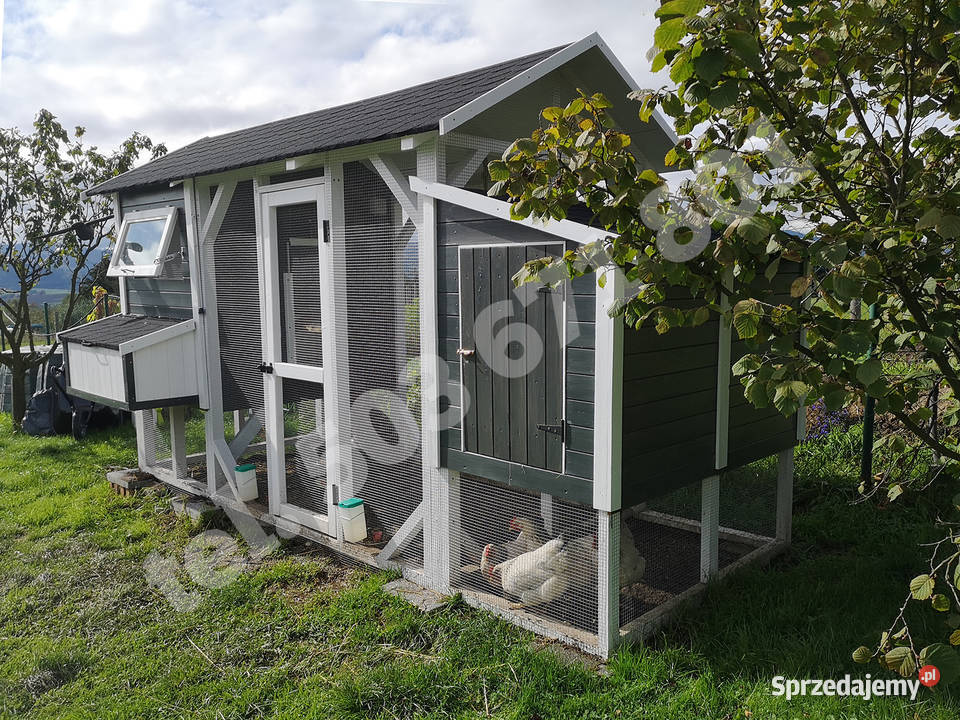 Drewniany kurnik ogrodowy małopolskie Jodłownik