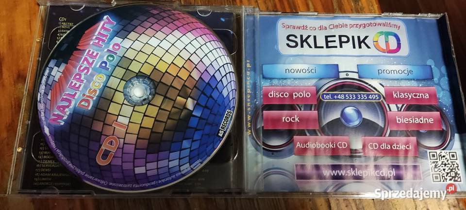 Najlepsze hity disco polo 2 cd sprzedam