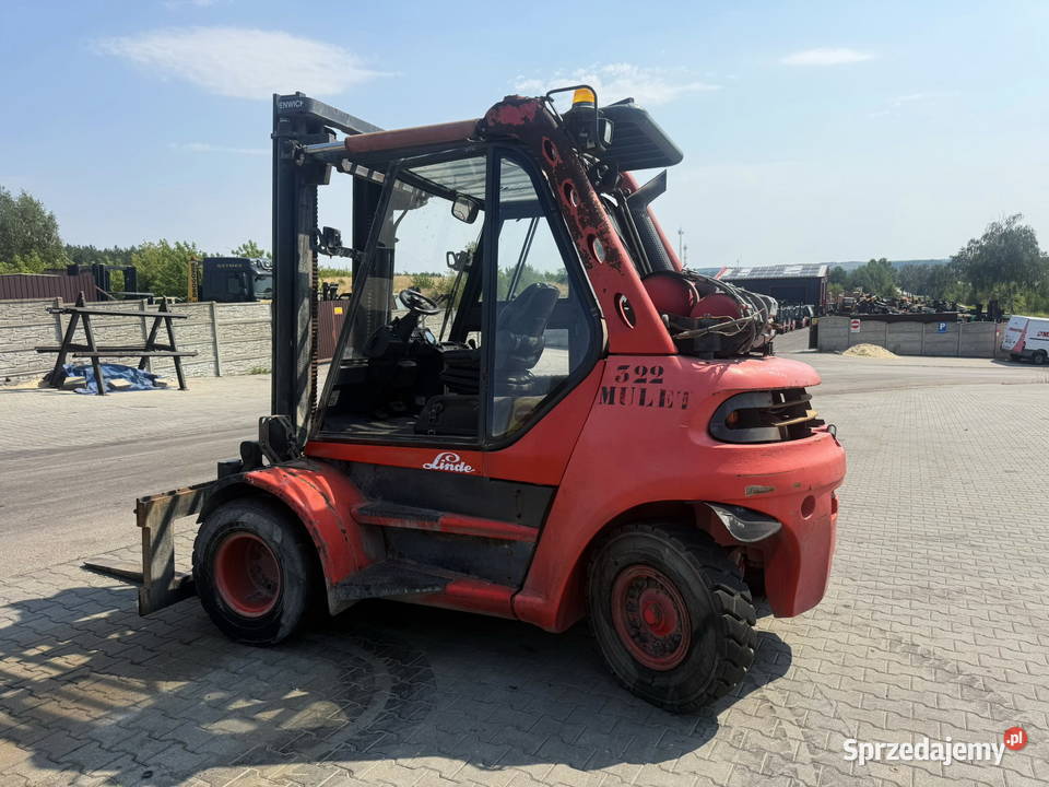 wózek widłowy LINDE H60T03 LPG udźwig 6000 410m