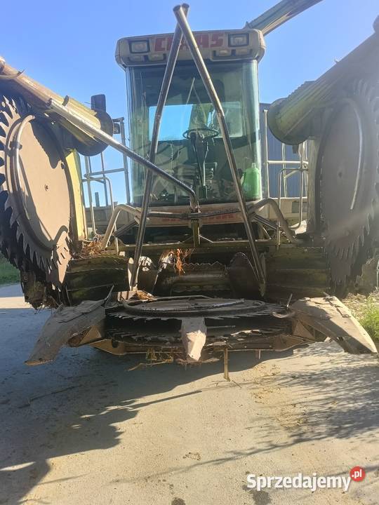 Claas ru 450 przystawka do kukurydzy