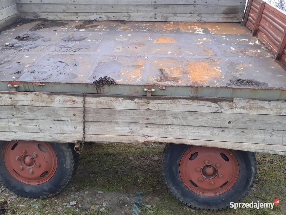 Przyczepa z kiprem Koprzywnica sprzedam