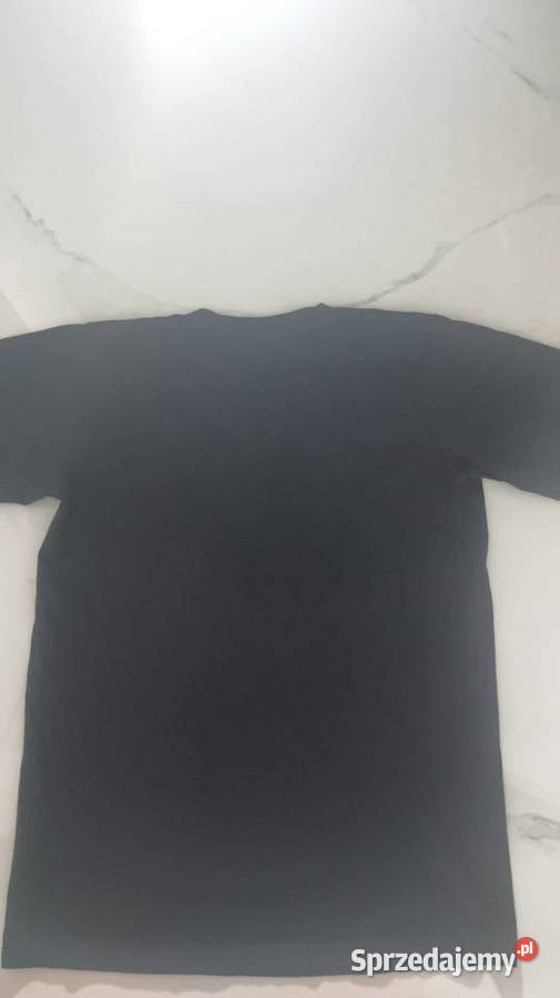 Tshirt Adidas czarny duże białe logo Suwałki